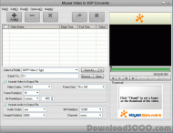 Moyea Video to 3GP Converter screenshot